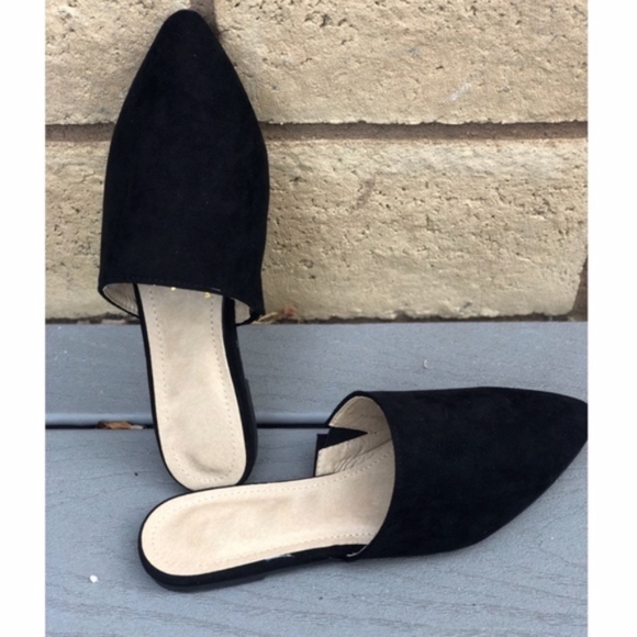SAVANNAH Slip on Mules - BLACK - Picture 2 of 5